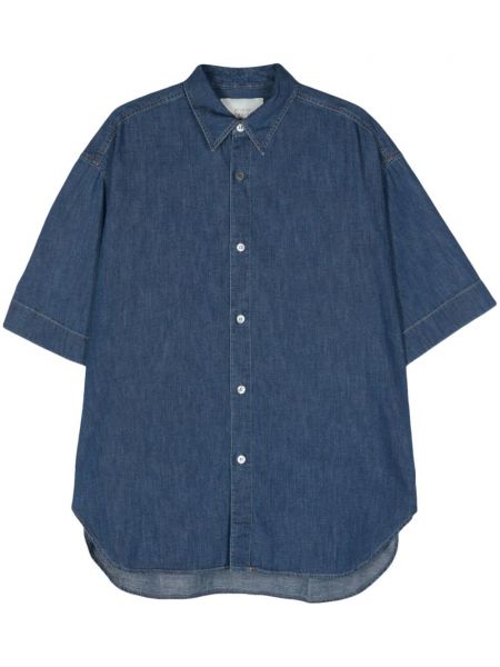 Дънкова риза Studio Nicholson синьо