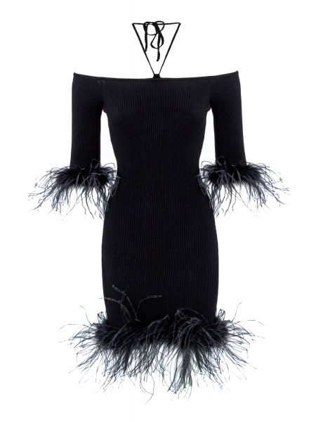Платье мини Giuseppe Di Morabito черное