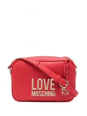 Crossbody väska Love Moschino röd