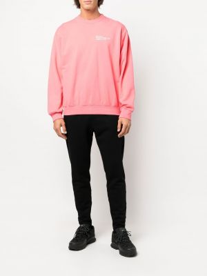 Sweatshirt mit rundhalsausschnitt Sporty & Rich pink
