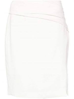 Φούστα mini από κρεπ Iro λευκό