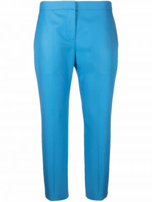 Укороченные брюки Alexander Mcqueen, синий