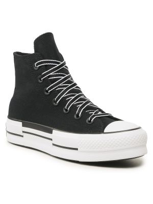 Sneakers με μοτίβο αστέρια Converse Chuck Taylor All Star μαύρο
