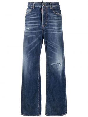 Jeans baggy Dsquared2 blu