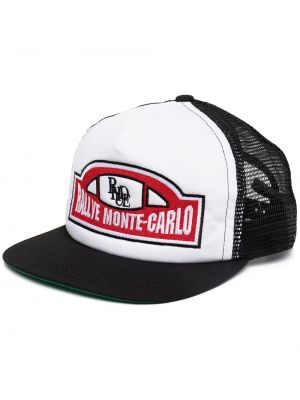 Brodert snapback Rhude hvit