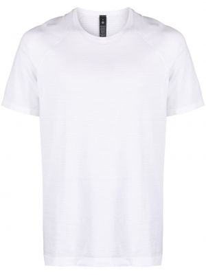 T-shirt à rayures Lululemon blanc