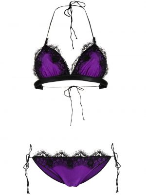 Bikini de encaje Oséree violeta