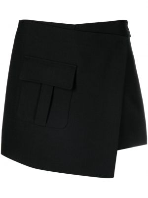Asymetrické šortky Msgm čierna