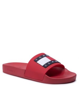 Sandály Tommy Jeans červené