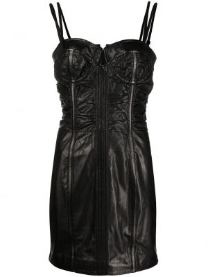 Mini šaty Balmain - Černá