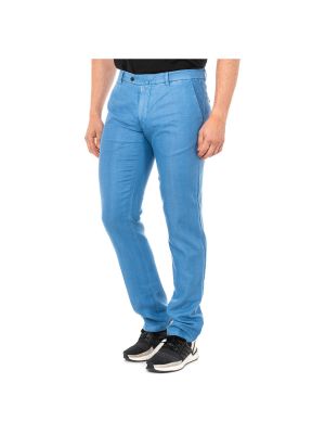 Kalhoty La Martina modré