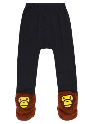 Bomull leggings for jenter Bape Kids svart