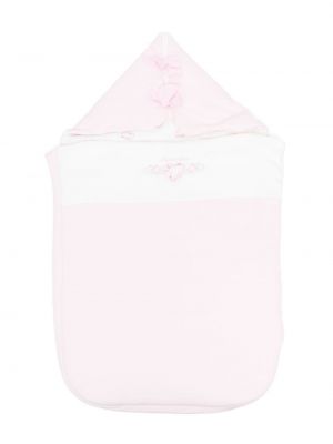 Чанта с кристали Monnalisa розово
