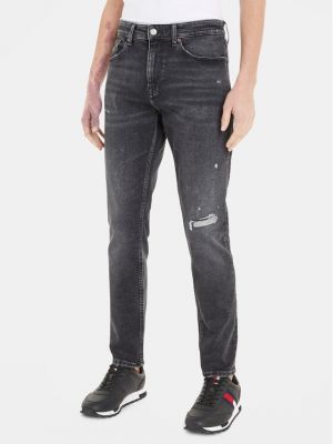 Skinny fit traperice slim fit Tommy Jeans siva