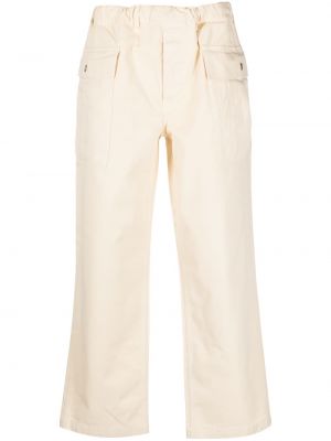 Pantalon en coton Sunflower blanc