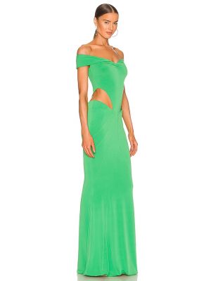 Robe longue Retrofete vert