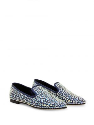 Seemisnahksed loafer-kingad Giuseppe Zanotti sinine