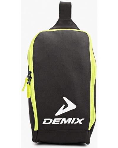 Черная спортивная сумка Demix