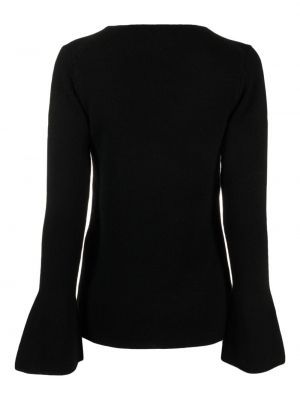 Sweter wełniany By Malene Birger czarny