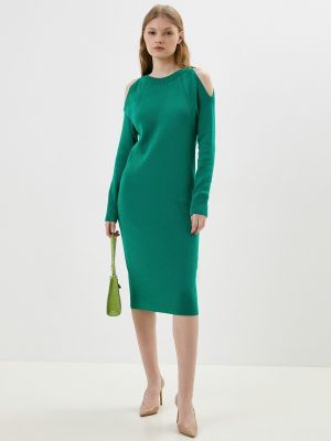 Платье-свитер Marytes зеленое