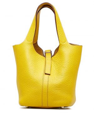 Шопинг чанта Hermès Pre-owned жълто