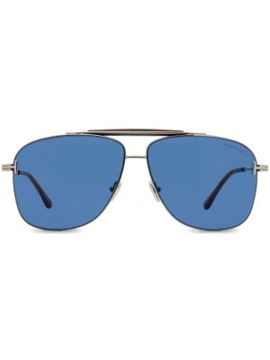 Oversized napszemüveg Tom Ford Eyewear kék