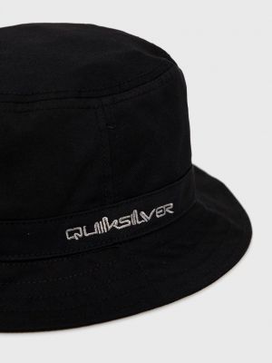 Bombažni klobuk Quiksilver črna