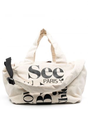 Trykt shoppingbag See By Chloe