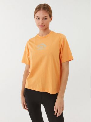 Tricou cu croială lejeră Columbia portocaliu