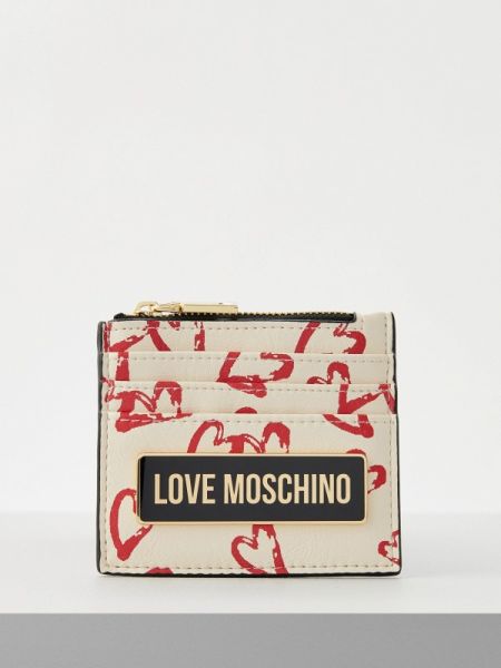 Кошелек Love Moschino белый