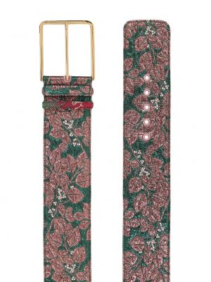 Cinturón de flores de tejido jacquard Dolce & Gabbana