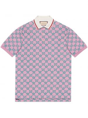 Poloskjorte Gucci rosa