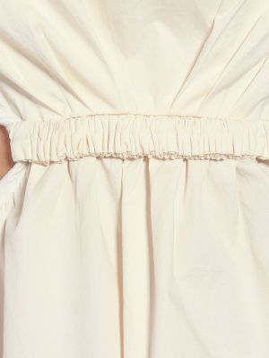 Bavlněné dlouhé šaty Johanna Ortiz bílé
