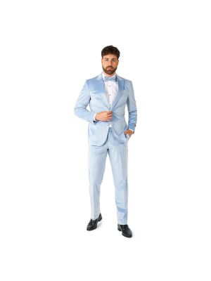 Приталенный костюм Opposuits синий