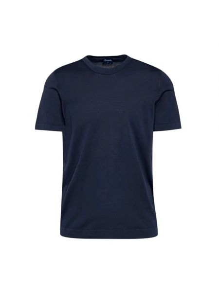 T-shirt mit kurzen ärmeln Drumohr blau