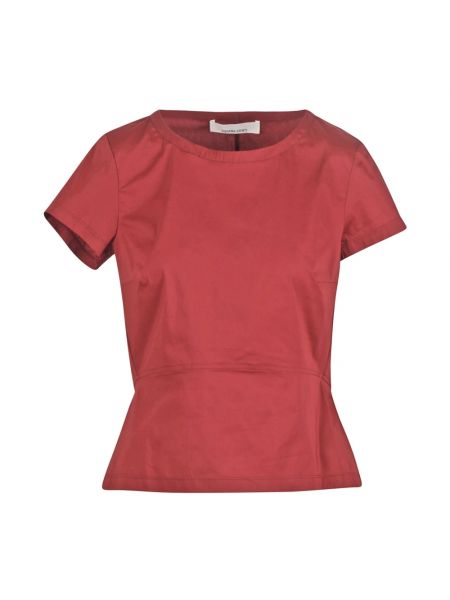 Koszulka elegancka Liviana Conti czerwona