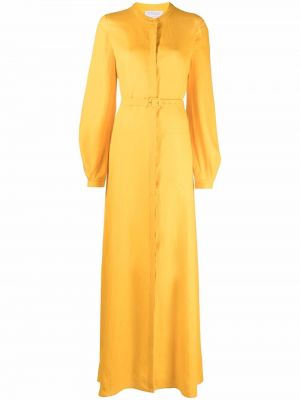 Sukienka długa Gabriela Hearst, żółty