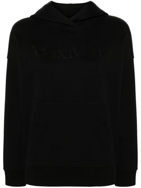 Bluza z kapturem S Max Mara czarna