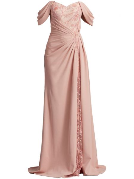Вечерна рокля Tadashi Shoji розово