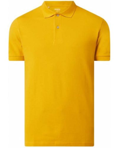 T-shirt Selected Homme, żółty