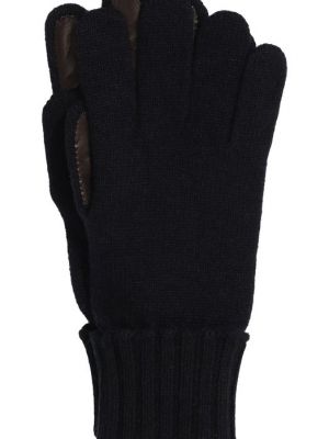 Кашемировые перчатки Inverni черные