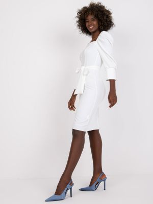 Mini-abito Fashionhunters, bianco