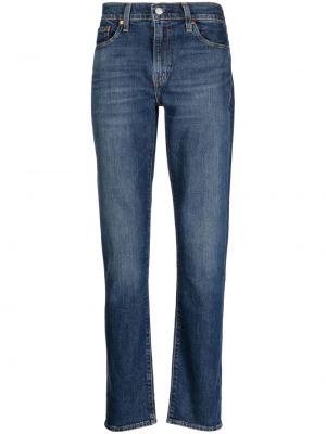 Slim fit straight jeans aus baumwoll ausgestellt Levi's® blau