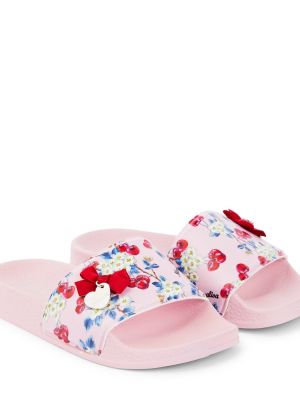 Trykt sandaler for jenter Monnalisa rosa