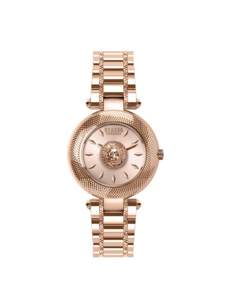 Armbanduhr aus edelstahl aus roségold Versus Versace