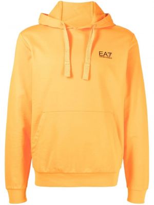 Hoodie Ea7 Emporio Armani gul