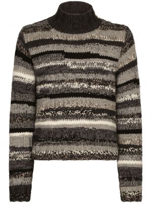 Chunky pruhovaný sveter Dolce & Gabbana