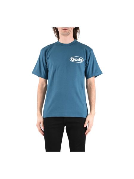 T-shirt à imprimé Gcds bleu