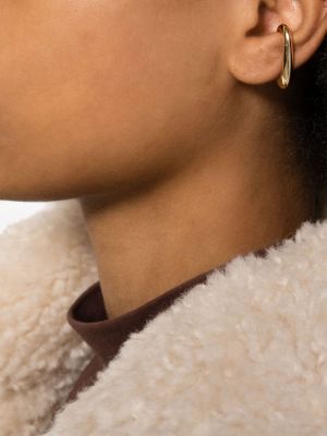Boucles d'oreilles plaquées or Lemaire