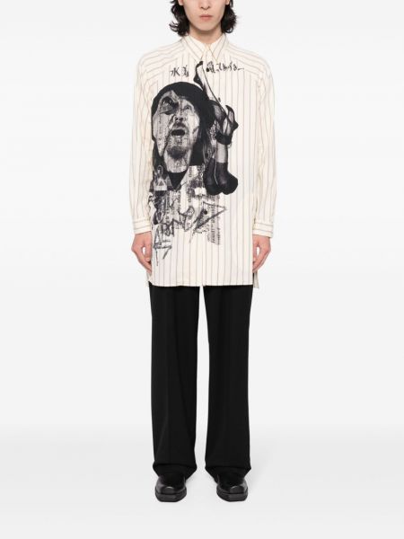 Raštuota marškiniai Yohji Yamamoto